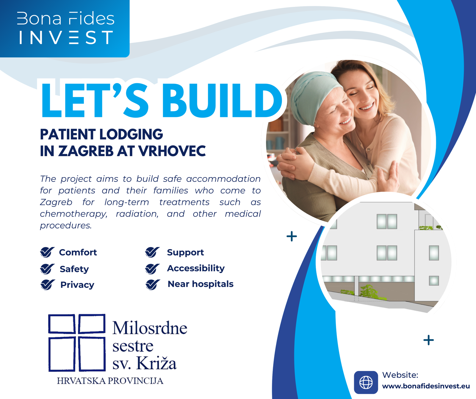 Let’s Build Patient Lodging in Zagreb at Vrhovec
