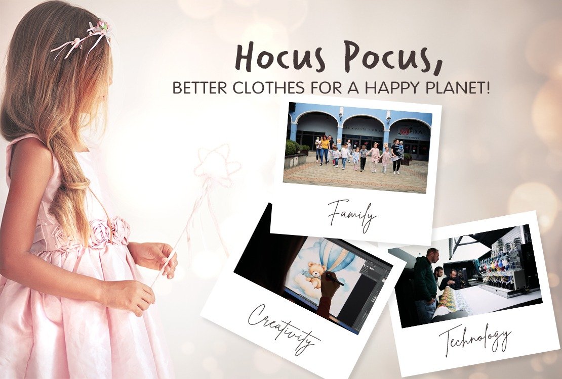 Hocus Pocus, better clothes for a happy planet!